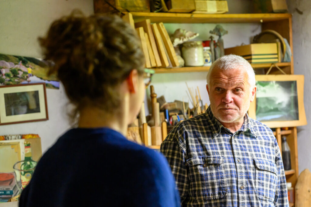 Z wizytą w pracowni Marcina Rząsy