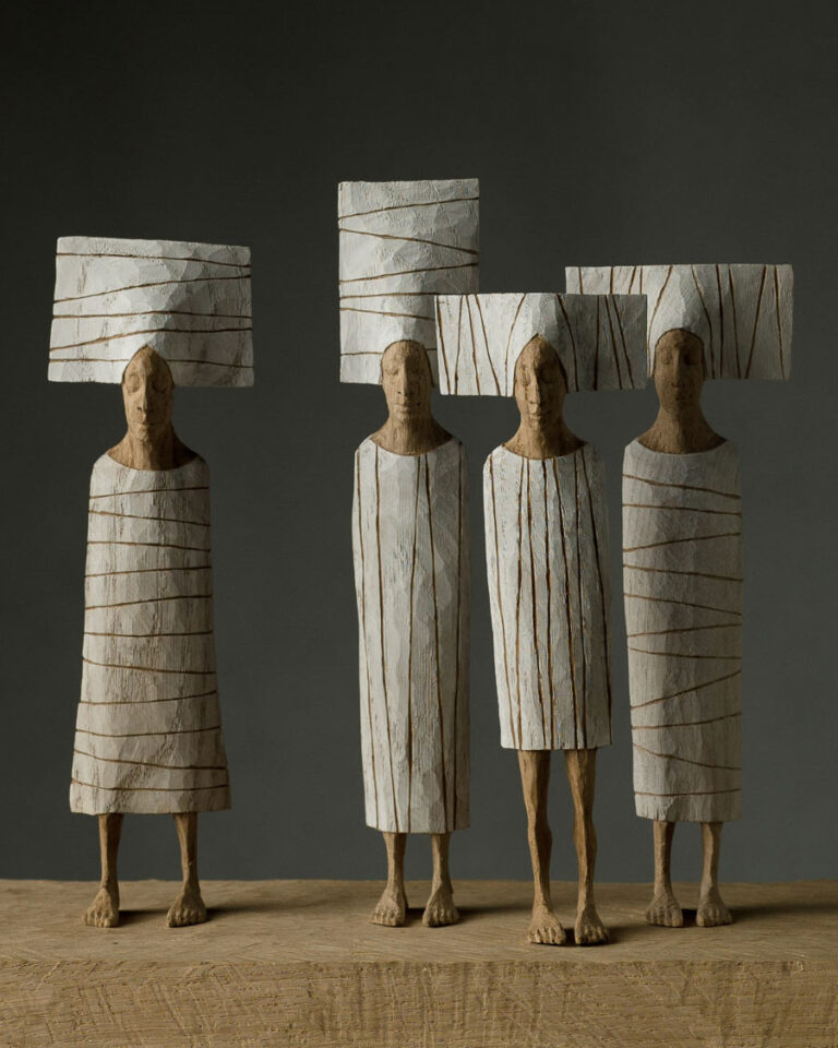 Rzeźby Marcina Rząsy, fot. Magdalena Ciszewska-Rząsa