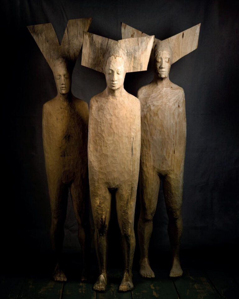 Rzeźby Marcina Rząsy, fot. Magdalena Ciszewska-Rząsa